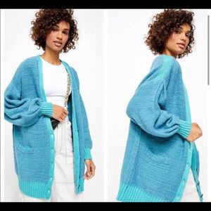 Free People Oversized Cardigan Sweater